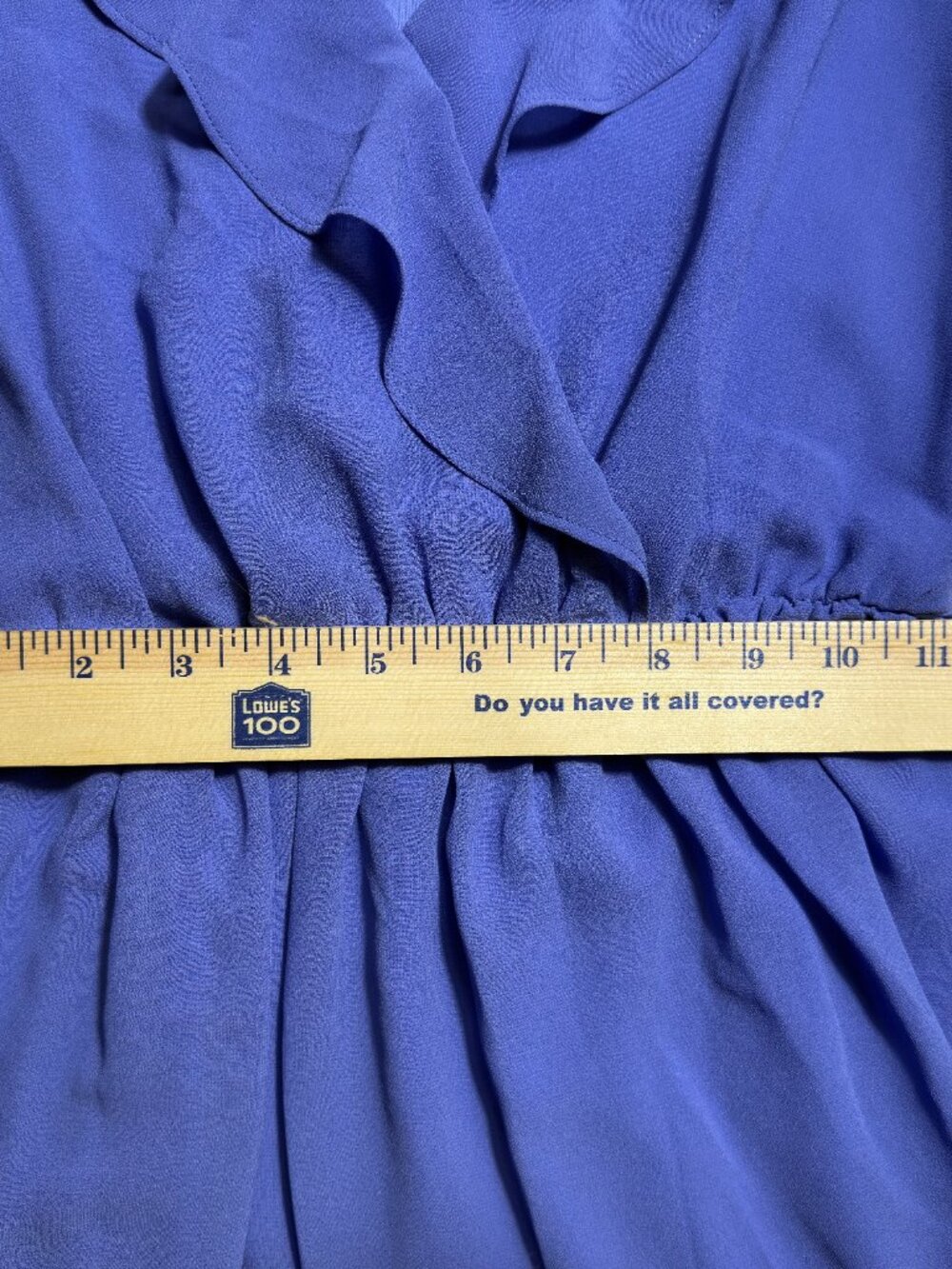 IZ Byer - Blue, Sleeveless Lightweight Dress - Small - Picture 8 of 8